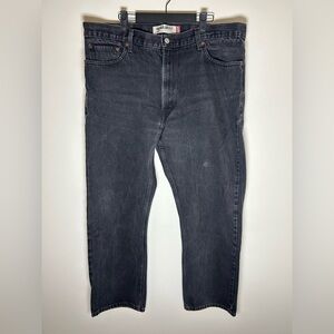 Levi’s 505 Regular Fit Black Jeans Men’s W40